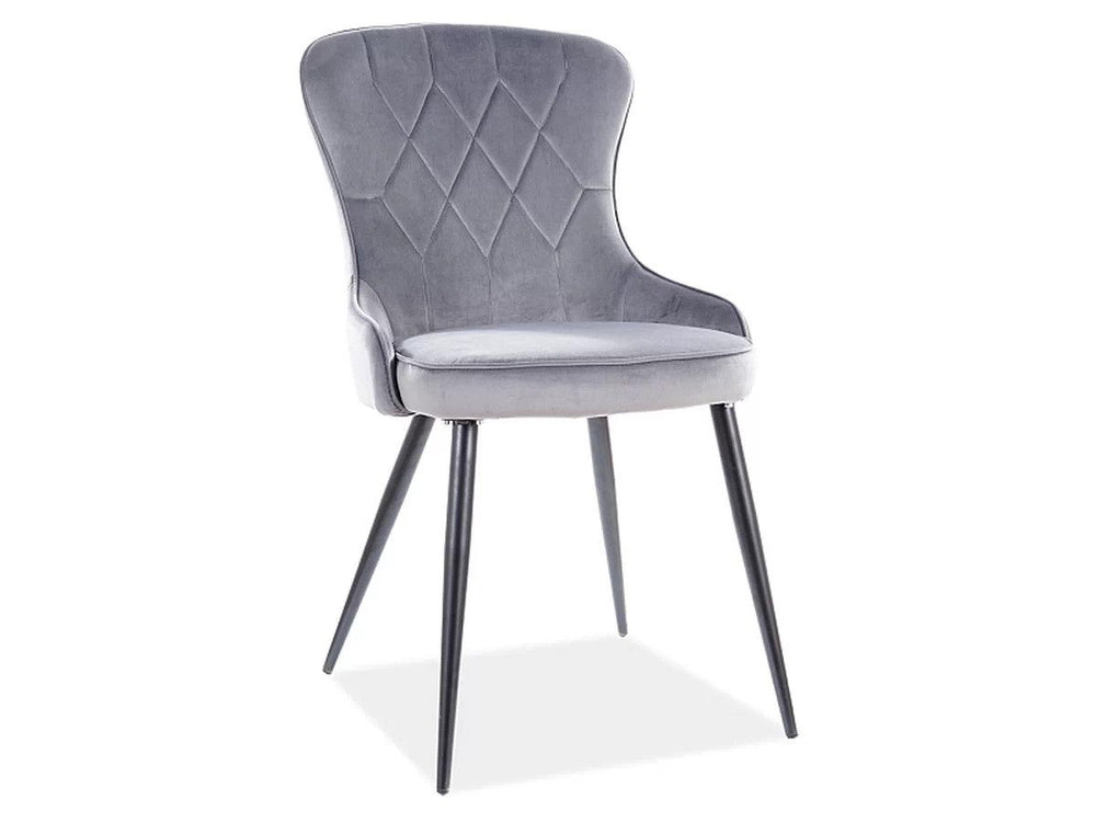 Stuhl – Bluvel – Eleganter Stuhl für stilvolles Wohnzimmer und modernes Raumdesign.