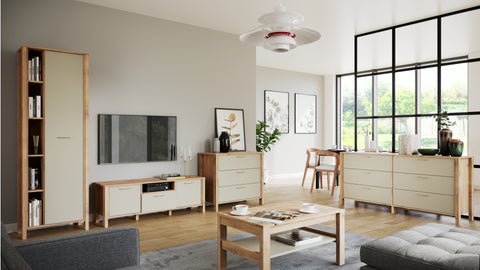 Velario Kommode Modern Stilvoll Geräumig – Sideboard mit 5 Schubladen – Ansicht 7