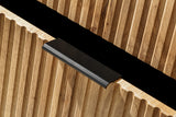 Badmöbel-Set Ardena Eiche 60 cm – Waschbeckenunterschrank Ardena Wotan Eiche 60 × 57 × 46 cm mit 2 Schubladen