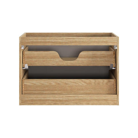 Waschbeckenunterschrank Luxera Beige 80 × 57 × 46 cm mit 2 Schubladen – Ansicht 4