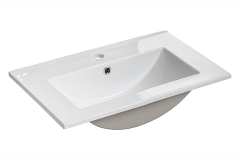 Waschbeckenunterschrank Novira Schwarz matt 60 × 57 × 39 cm mit 2 Türen – Ansicht 2