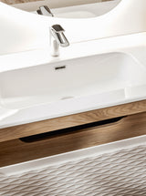 Waschbeckenunterschrank Oceana Beige 120 × 57 × 46 cm mit 2 Schubladen – Ansicht 7