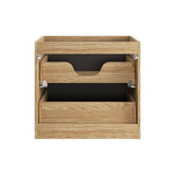 Waschbeckenunterschrank Oceana Schwarz matt 60 × 57 × 46 cm mit 2 Schubladen – Ansicht 4