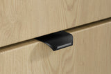 Waschbeckenunterschrank Ovara Cremona Eiche 120 × 52 × 45,8 cm mit 2 Schubladen – Ansicht 6