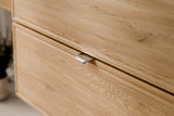 Waschbeckenunterschrank Terrana Cremona Eiche 60 × 50 × 46 cm mit 2 Schubladen – Ansicht 5
