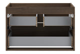 Waschbeckenunterschrank Violetta Walnuss Villa 80 × 50 × 46 cm mit 2 Schubladen – Ansicht 4