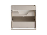 Waschbeckenunterschrank Vivessa Kaschmir matt 60 × 57 × 39,1 cm mit 2 Schubladen