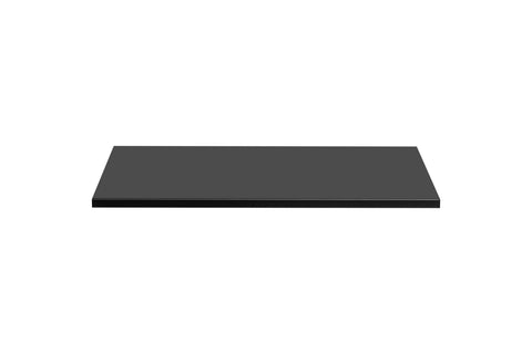 Badmöbel-Set Ardena Schwarz 80 cm – Waschtischplatte Ardena Schwarz matt 80,6 cm