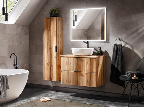 Waschtischplatte Ardena Wotan Eiche 80,6 cm – Ansicht 3