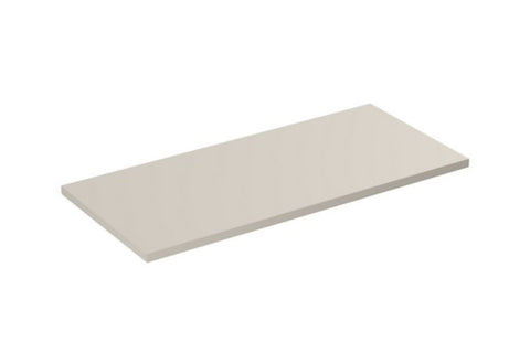 Badmöbel-Set Ardena Kaschmir 100 cm – Waschtischplatte Bellisa Kaschmir matt 100 cm