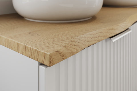 Waschtischplatte Cremona Eiche 140,8 cm – Ansicht 5