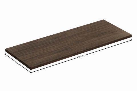 Waschtischplatte Terrana Walnuss Villa 120 cm – Ansicht 4