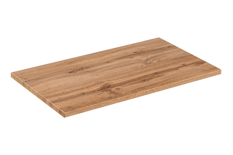 Badmöbel-Set Ardena Eiche 100 cm – Waschtischplatte Wotan Eiche 100,6 cm