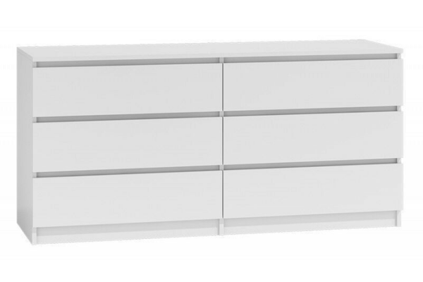 Kommode Geräumige Kommode -, Ideale Aufbewahrungslösung (Premium Kommode, 1 St., 6-Schubladen-Kommode) - ROYAL24_MARKT