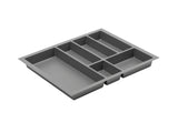 Unterschrank D60S2+1 AX - Sorento Sonoma Eiche Weiß - Elegantes und langlebiges Design für Ihre Küche. - ROYAL24_MARKT